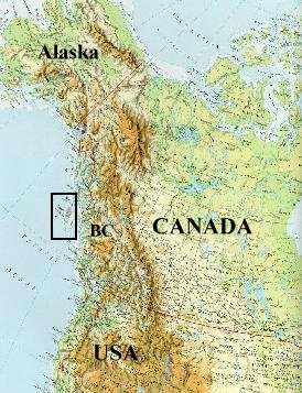 Map of British Columbia 44.6K