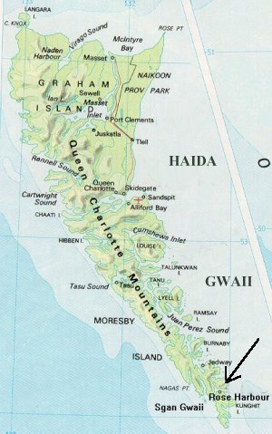Map of Haida Gwaii 36.8K
